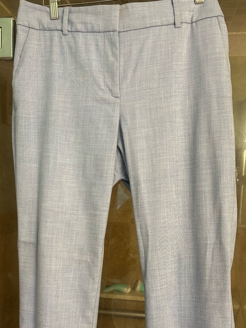 Light Blue Ankle Pants
